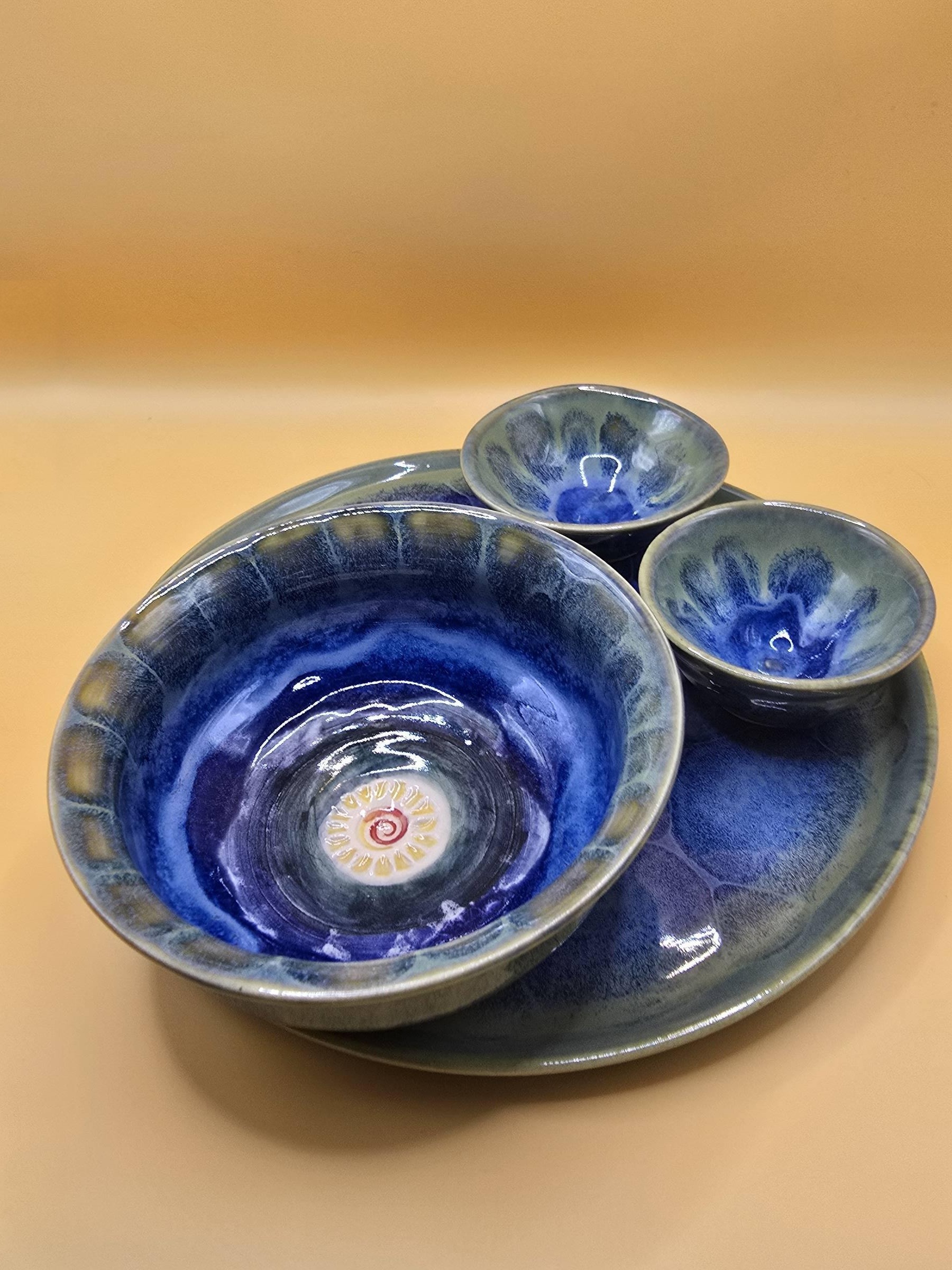 Blue bowl